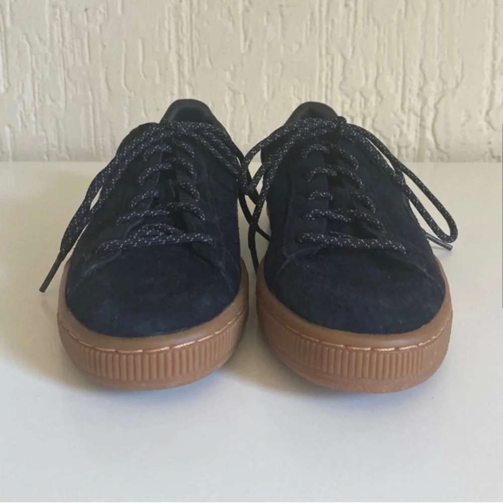 Puma Black Basket Sneakers Kid’s Size 6.5